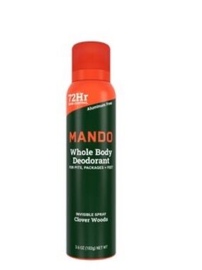 Whole Body Deodorant Spray – Clover Woods (Green/Orange)
